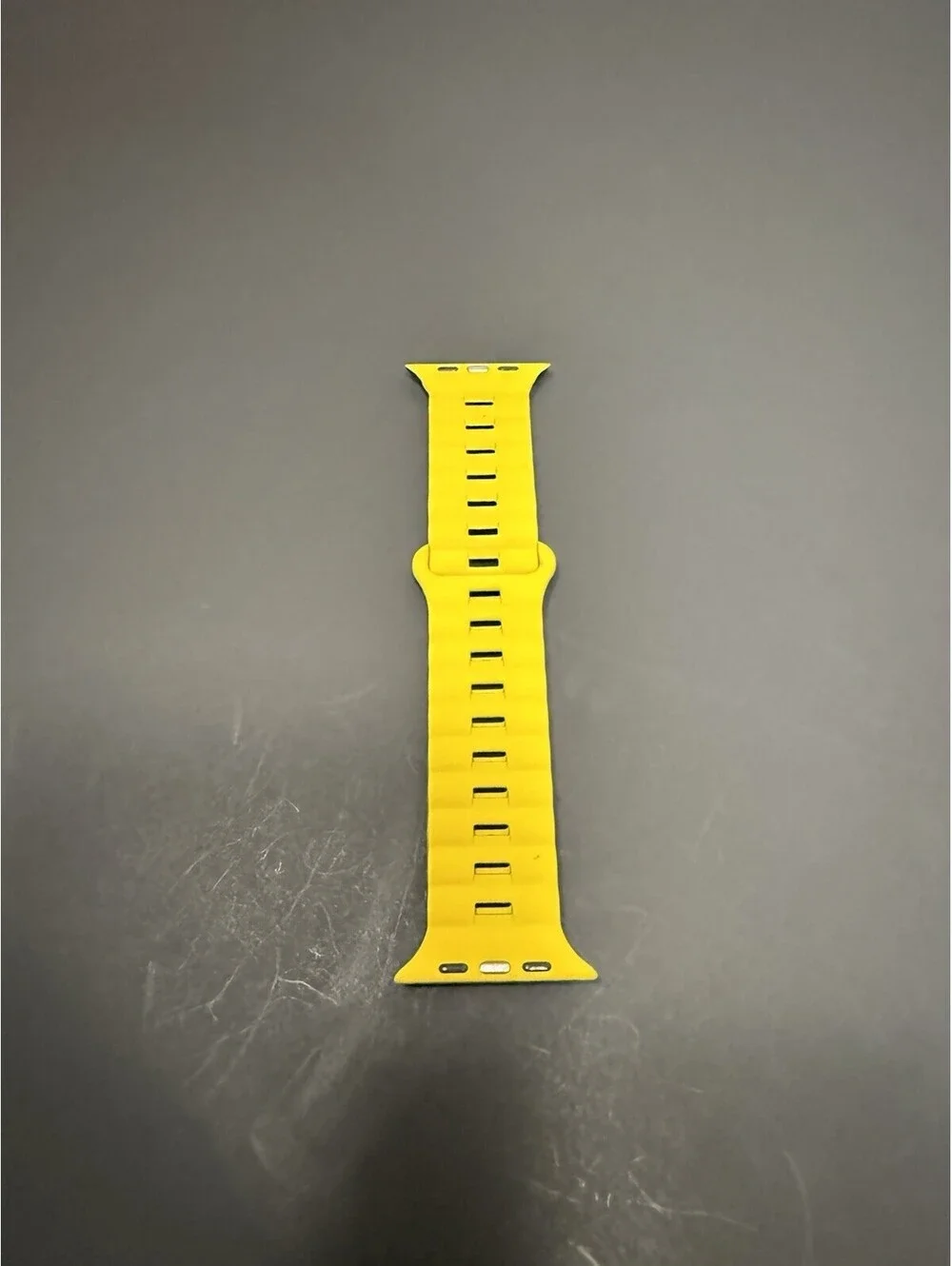 Black Band For Apple Watch, Sizes 42/44/45/49, Ultra, SE ~ Magnetic Tuck Closure